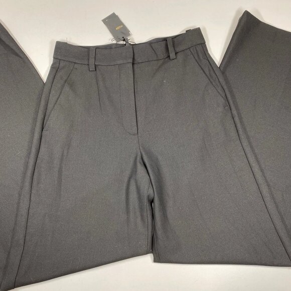 Maje Women’s Pimano Wide Flare-Leg Trousers – Black – Size XS/2 - Picture 1 of 9